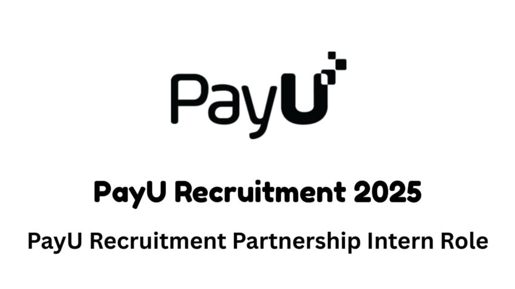 PayU Recruitment Partnership Intern Role 2025